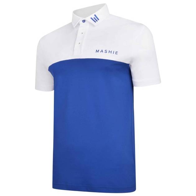 'Kilbride' Polo Shirt | Amparo Blue