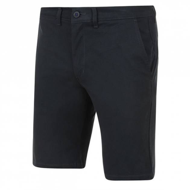 'Cleek' Cotton Shorts | Midnight Blue