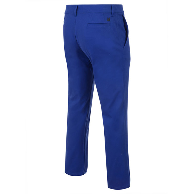 'Hickory' Cotton Trousers | Amparo Blue - Image 3