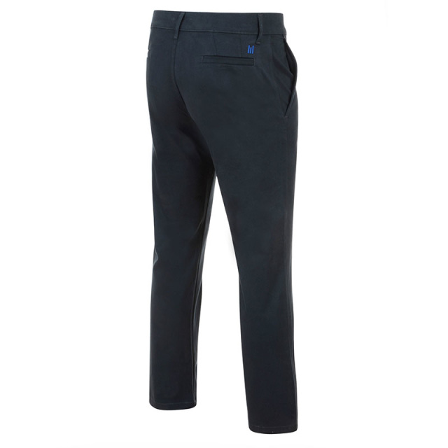 'Hickory' Cotton Trousers | Midnight Blue - Image 3