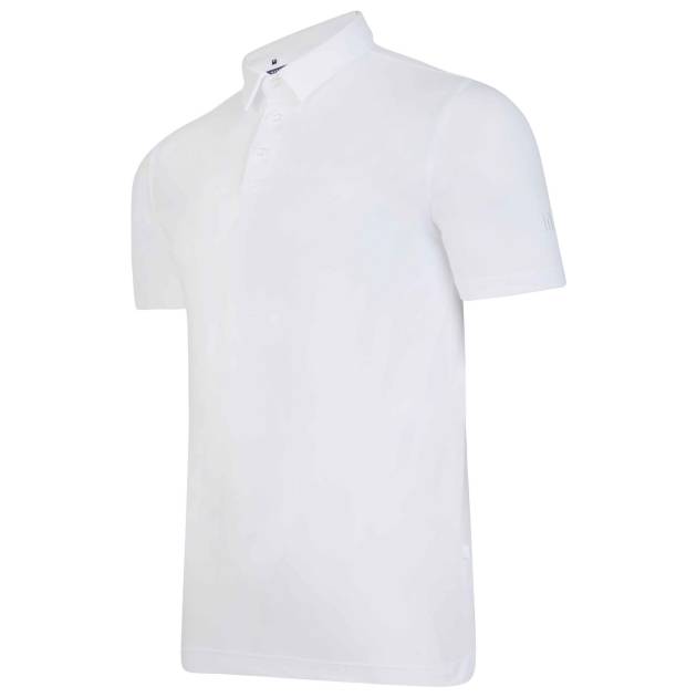 'Jedburgh' Polo Shirt | Optic White