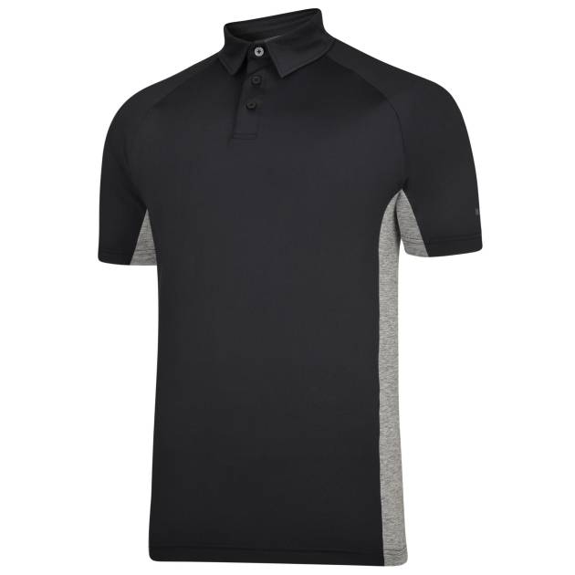 'Heath' Polo Shirt | Jet Black