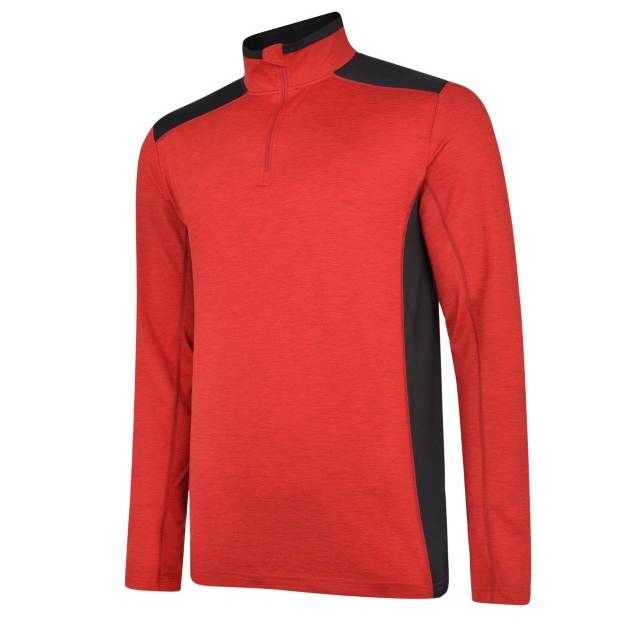 'Ayr' Light Mid Layer | Lighthouse Red